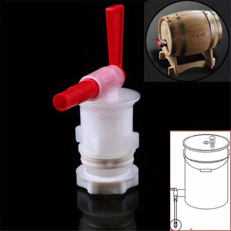 Wine Beer & More - 1 Stück Kunststoff-Abfüllhahn, Füllstutzen, Eimerhahn, Gärbehälterhahn