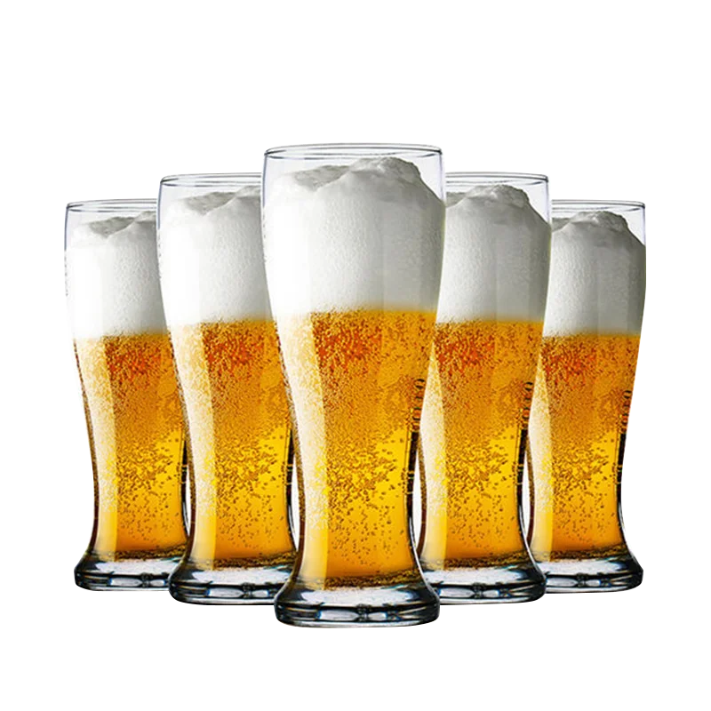 Craft Beer & Wine U- - 2er-Set Weizenbiergläser – Personalisierte Craft-Bierkrüge aus