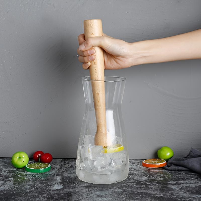 Muddler Cocktail Bar - 【Schön】 1 Stück Eisstampfer aus Holz,