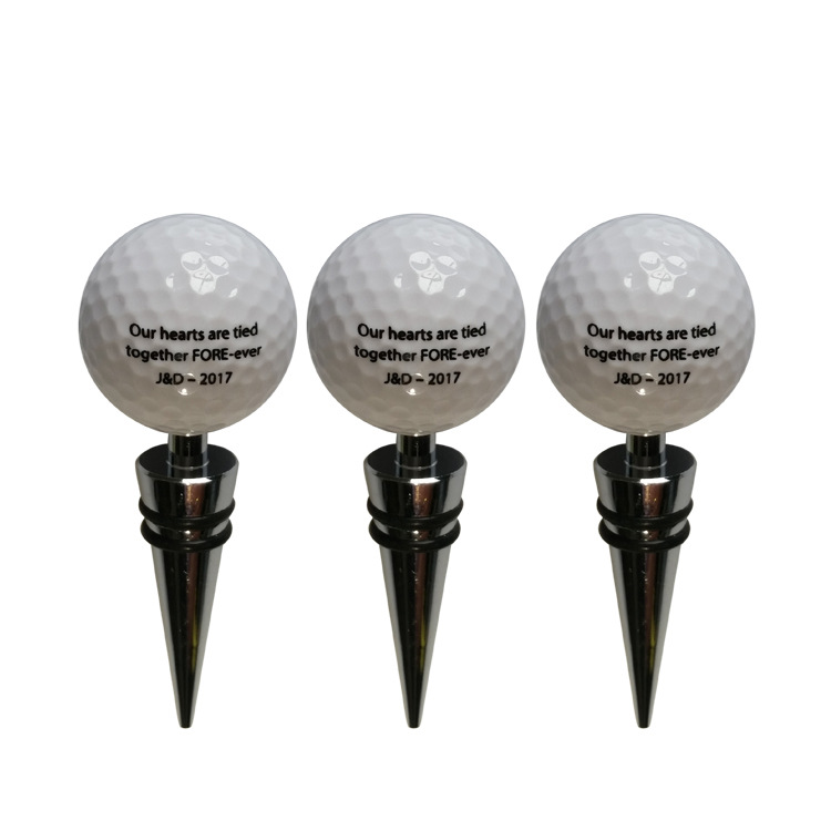 Wine X Beer - 1pc Golf Ball Wein Flasche Stopper