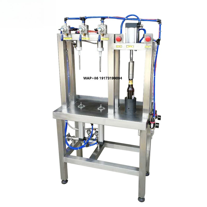 Craft Beer & Wine U- - Bier-Dosenabfüllmaschine Bier-Abfüllanlage Flaschenabfüllmaschine CE-Zertifizierte Flüssigkeitsabfüllanlage
