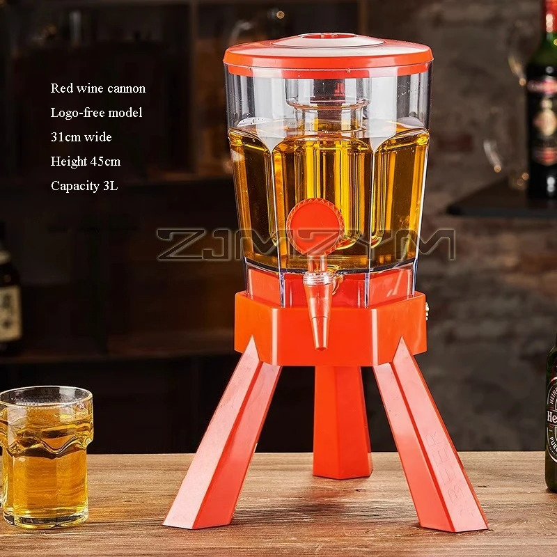 Wine Beer Store - 3L Bierfass Spezielles Fassbierpistole Weinfass mit