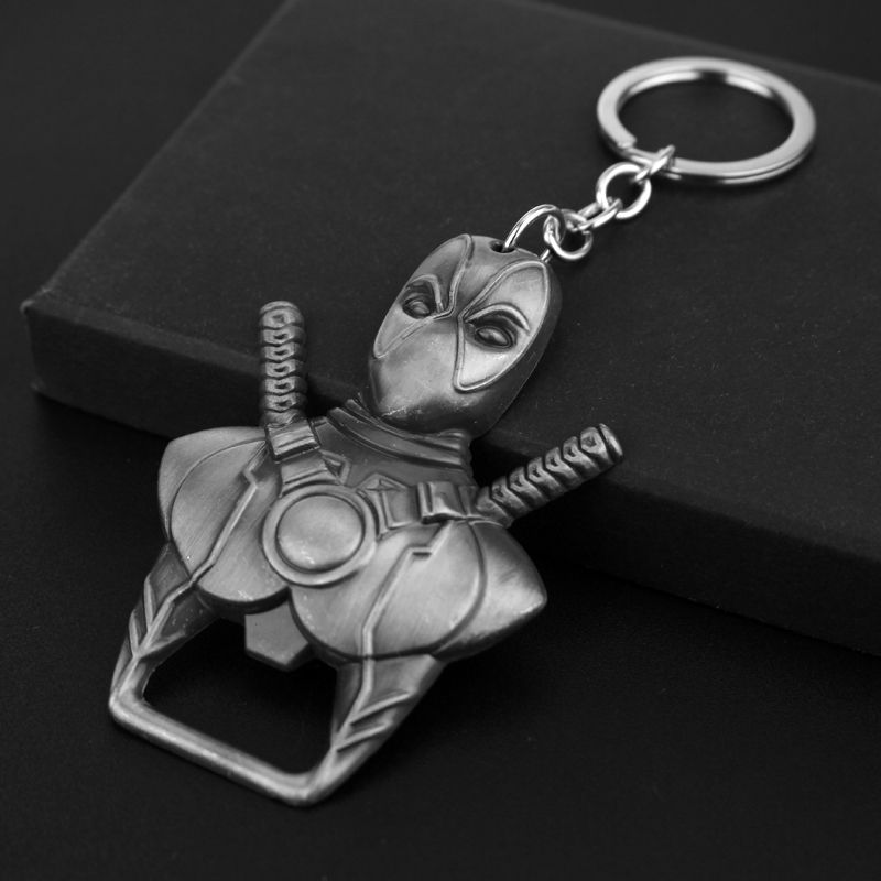 Wine Beer Opener - Deadpool Schlüsselanhänger, trendiger personalisierter Schlüsselanhänger, Flaschenöffner,