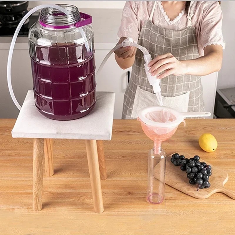 Wine Beer Food - Hochwertiger Lebensmittelqualitäts-Netzfilter für Heimbrauer, Wein- und