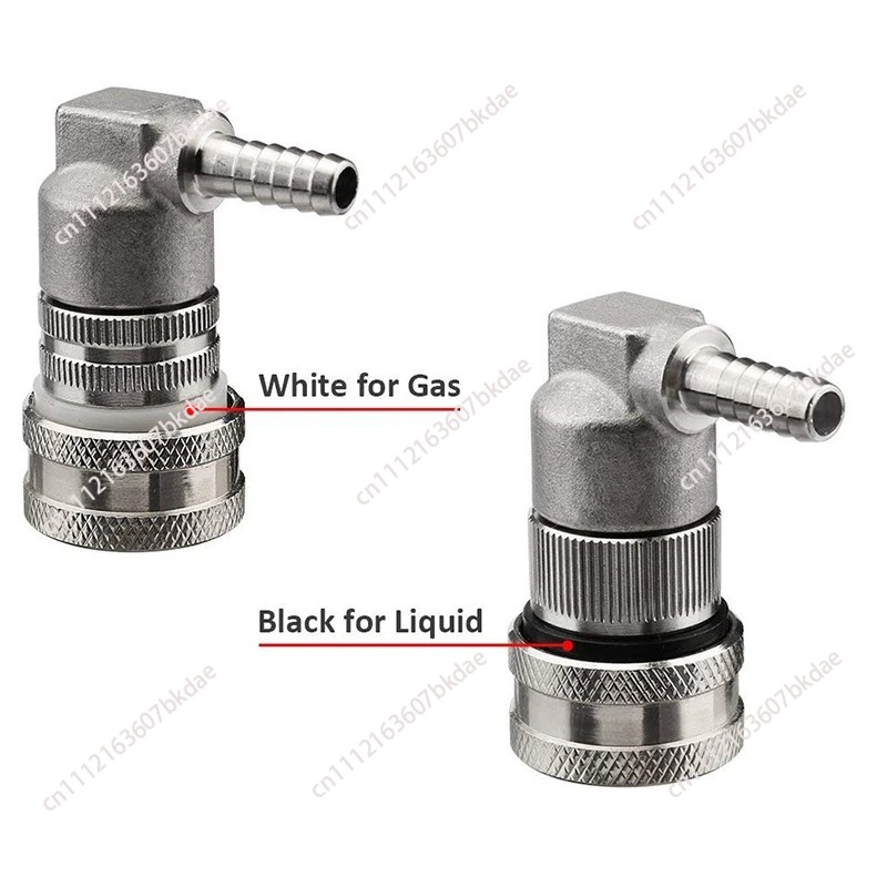 Craft Beer & Wine U- - Edelstahl-Gewinde-Pepsi-Keg, Barbed BALL LOCK, Schnellverschluss für
