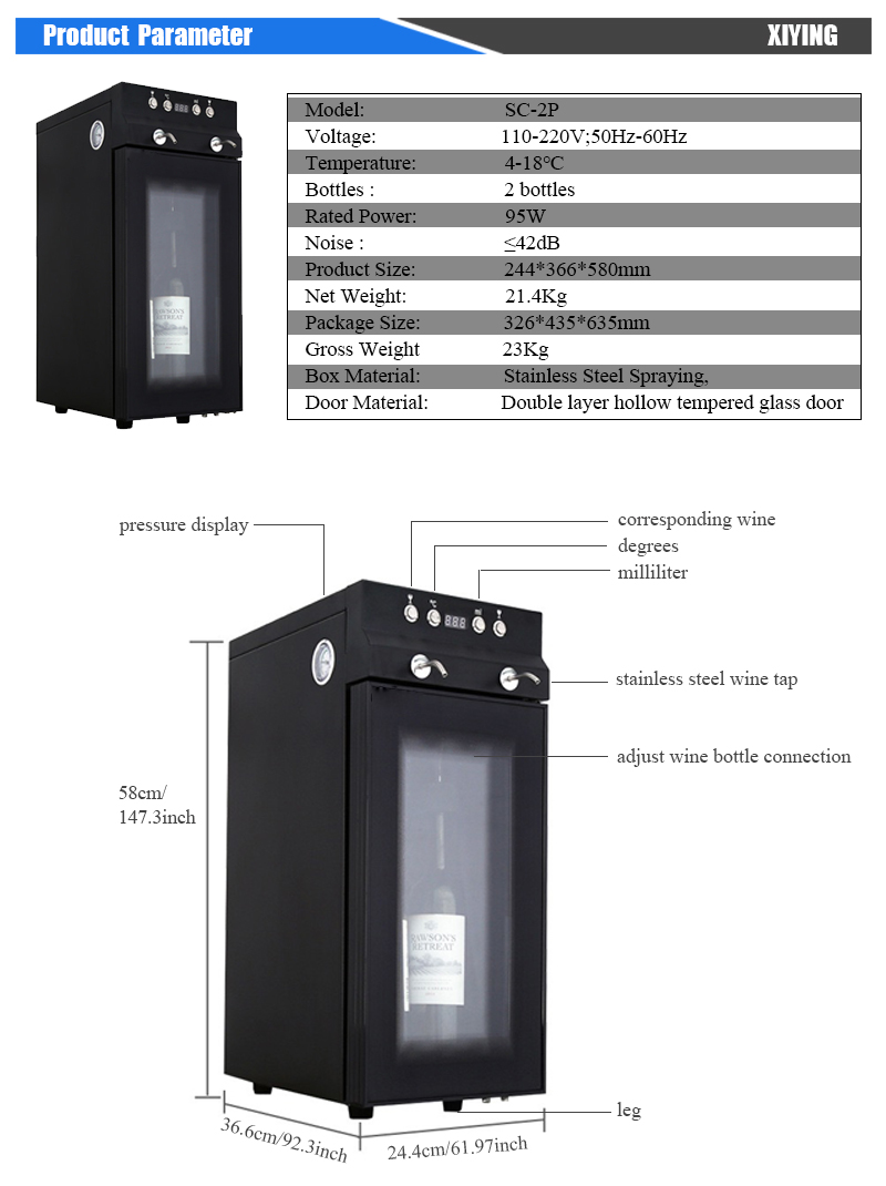 Luxuriöser 2-Flaschen Automati – Wine & Beer Emporium Bewertung und Preis