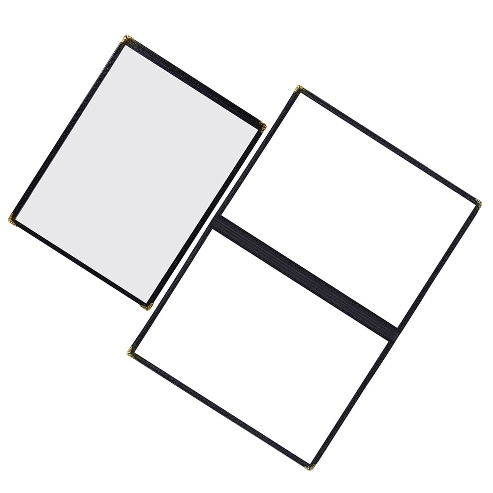 2 Stück Transparente Menümappe – Wine Beer Food Bewertung und Preis