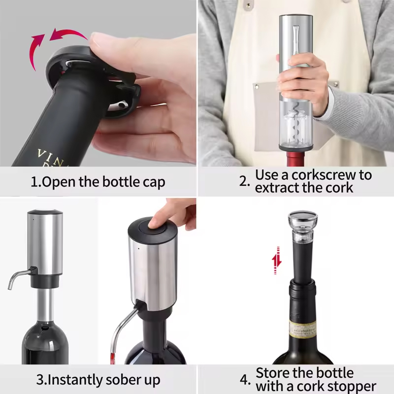 2024 Neues Design 4-in-1 Lithi – Wine Beer And Liquor Bewertung und Preis