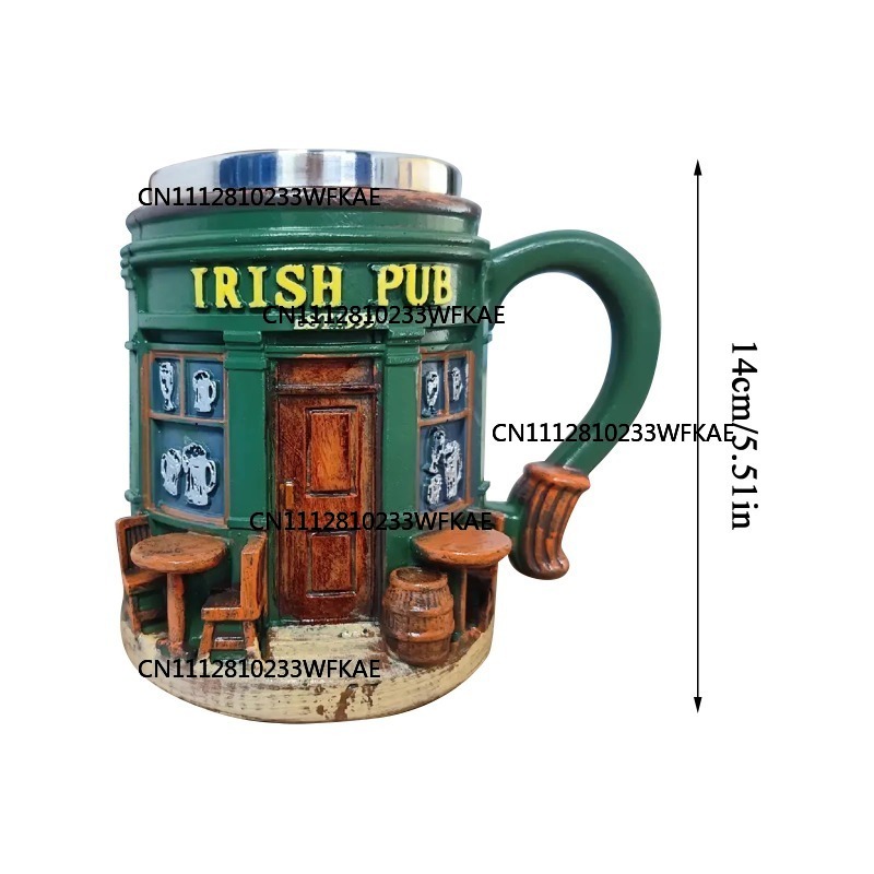 3D Irish Pub Muster Edelstahlb – Craft Beer & Wine U- Bewertung und Preis