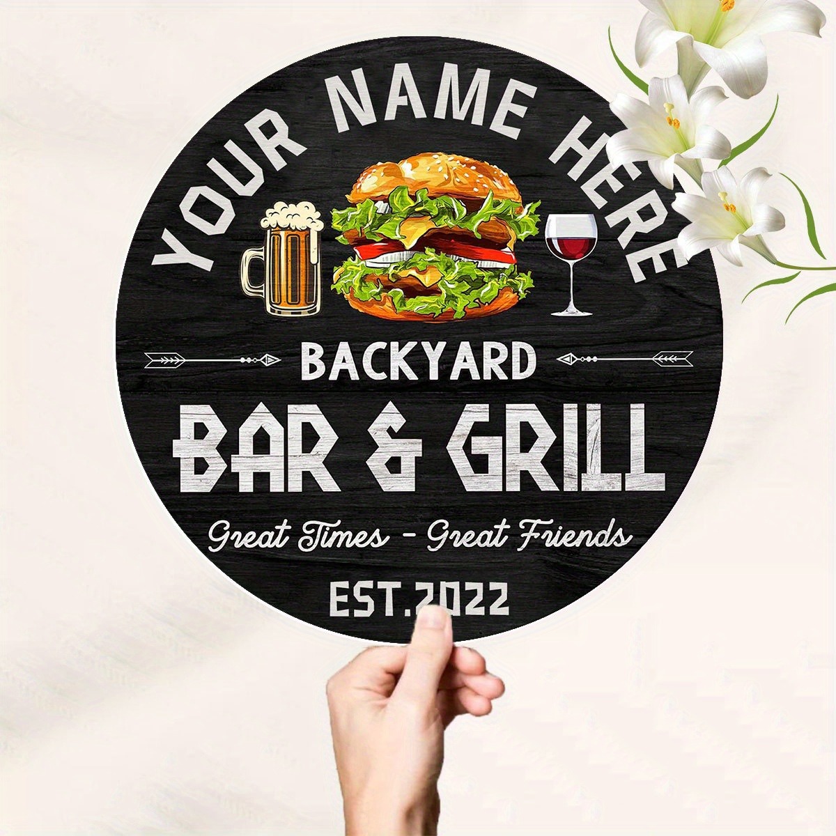 [2D Flach] Burger Wein Bier Pe – Wine Beer & More Bewertung und Preis