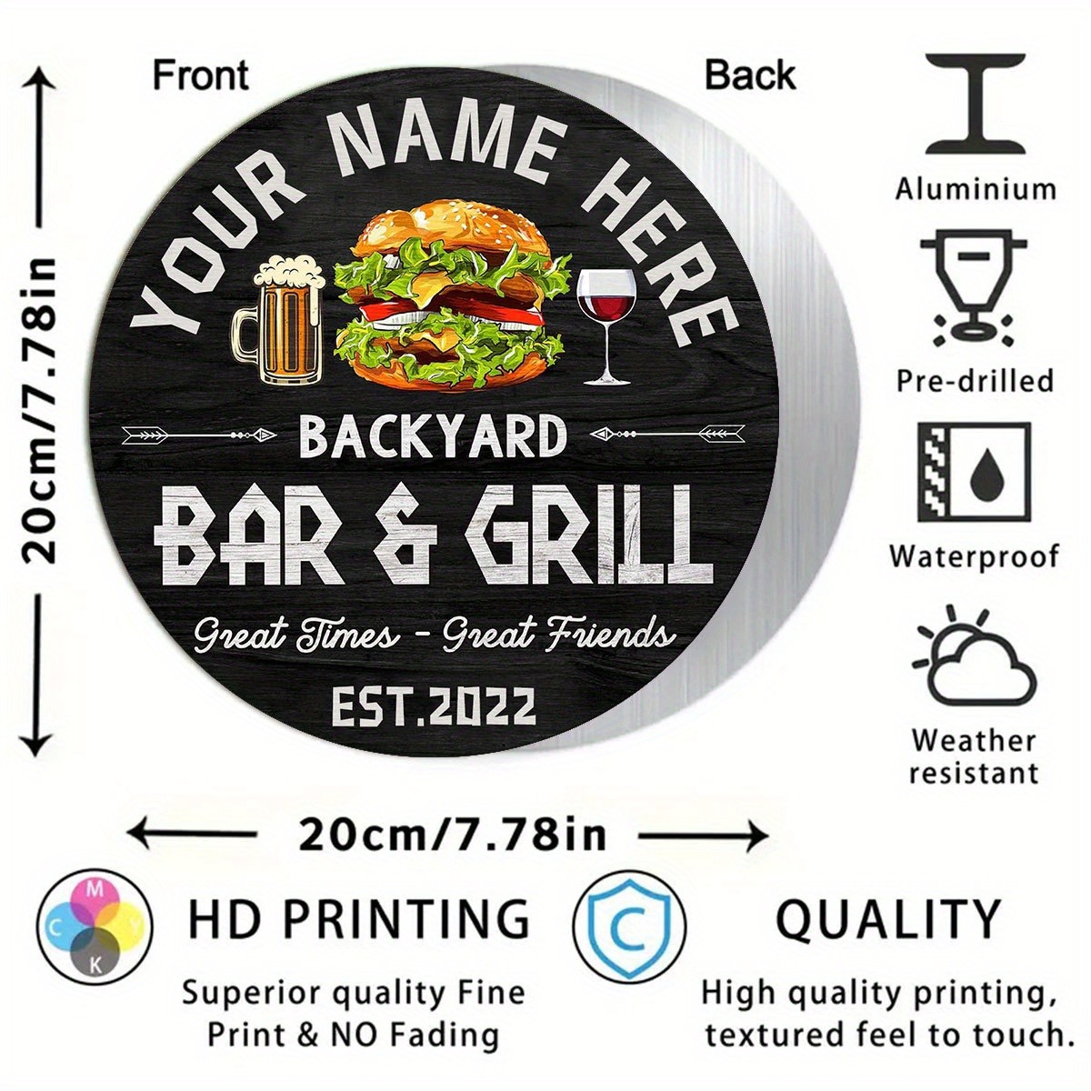 [2D Flach] Burger Wein Bier Pe – Wine Beer & More Bewertung und Preis