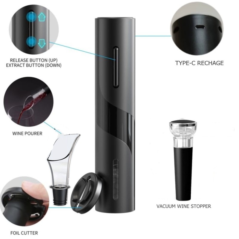 Wiederaufladbare Multifunktion – Wine Beer Opener Bewertung und Preis