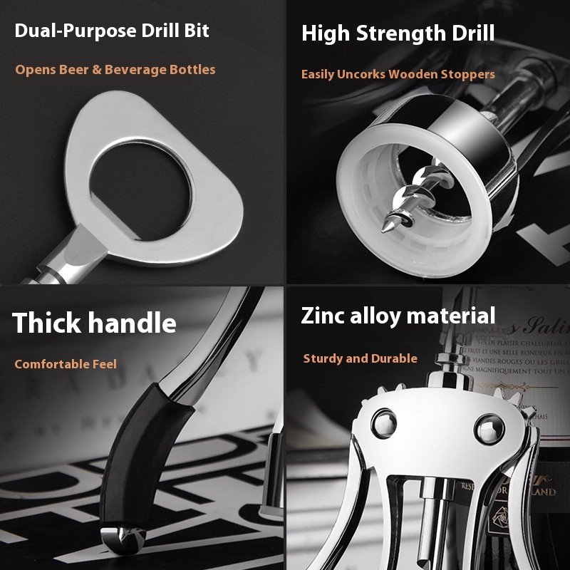 Gianxi Rotwein-Flaschenöffner  – Wine Beer Opener Bewertung und Preis