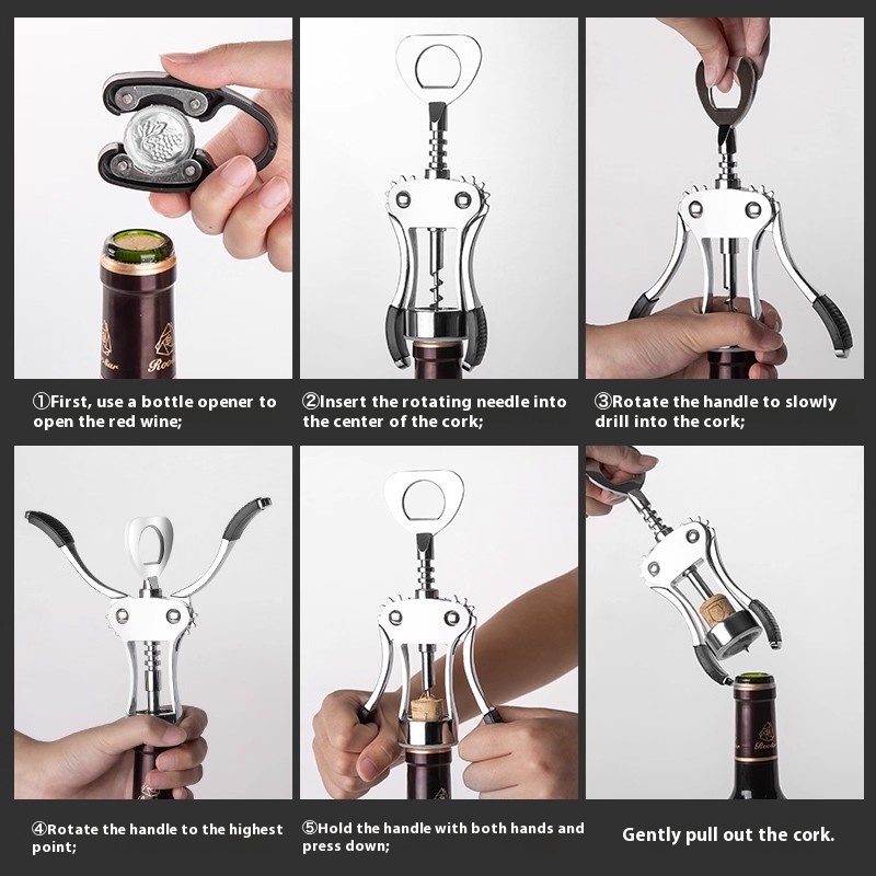 Gianxi Rotwein-Flaschenöffner  – Wine Beer Opener Bewertung und Preis