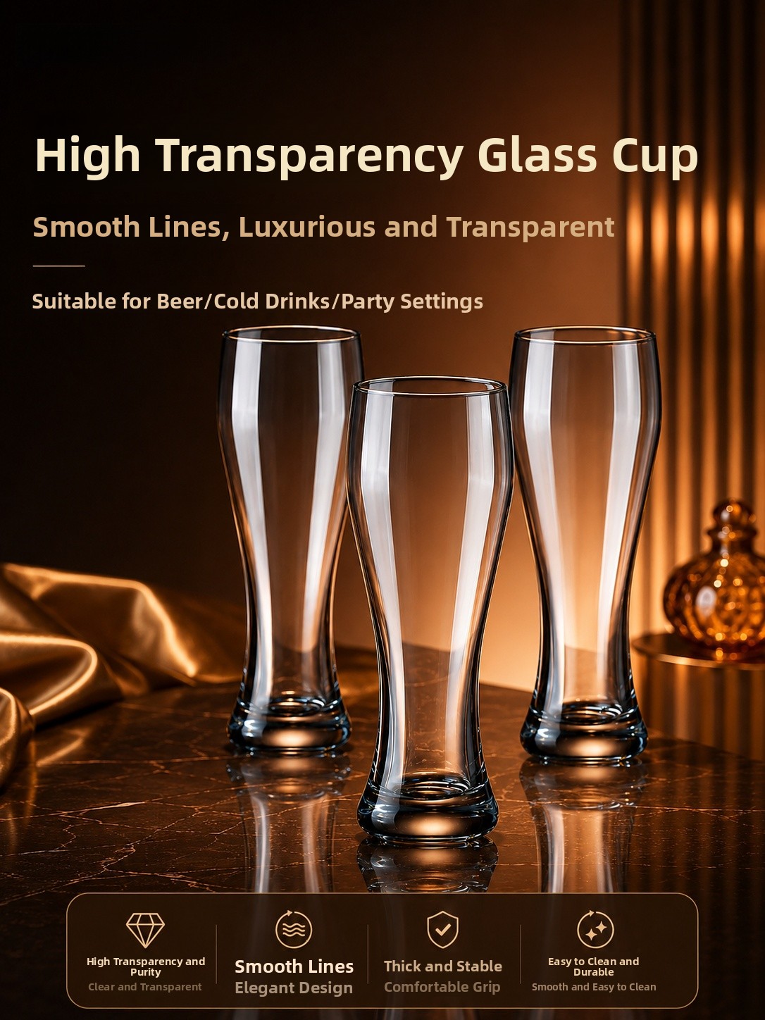 Großes Bierglas aus Kristallgl – Craft Beer & Wine U- Bewertung und Preis