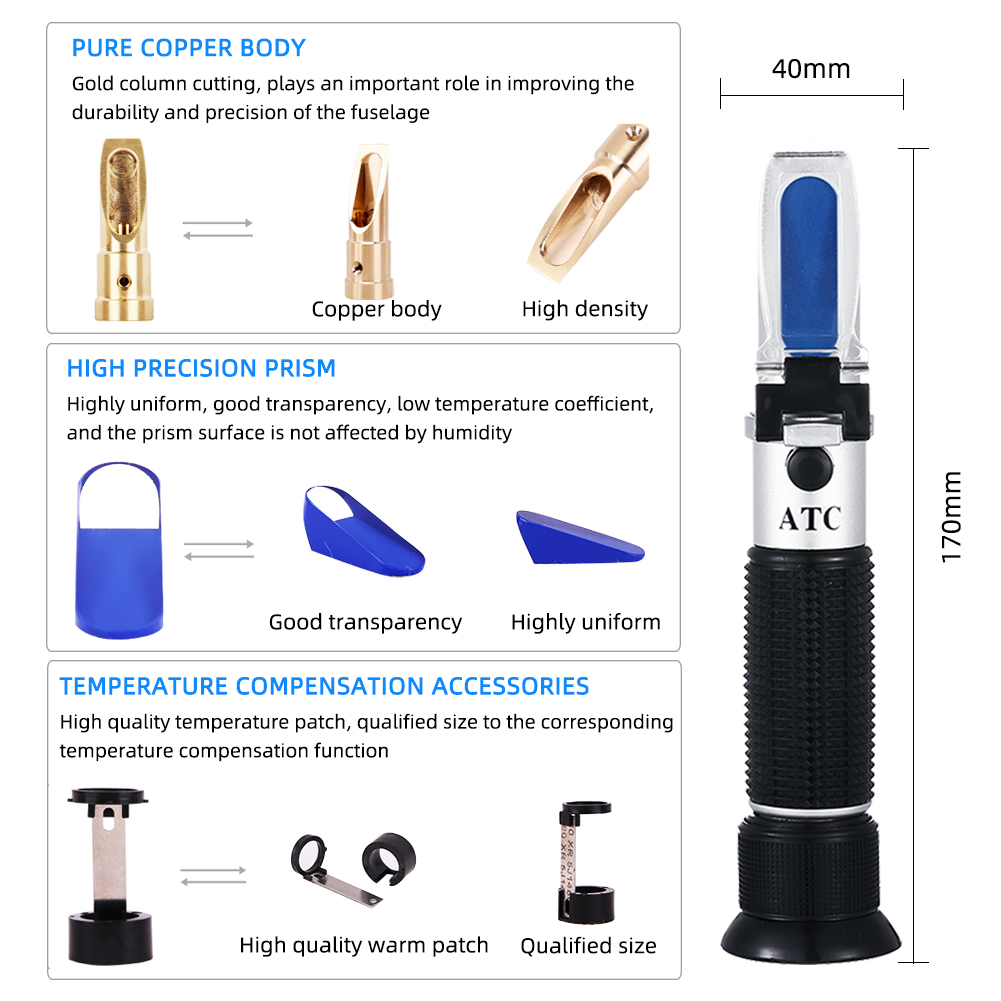 Refraktometer Bierwürze Dual 0 – Wine N Beer Bewertung und Preis