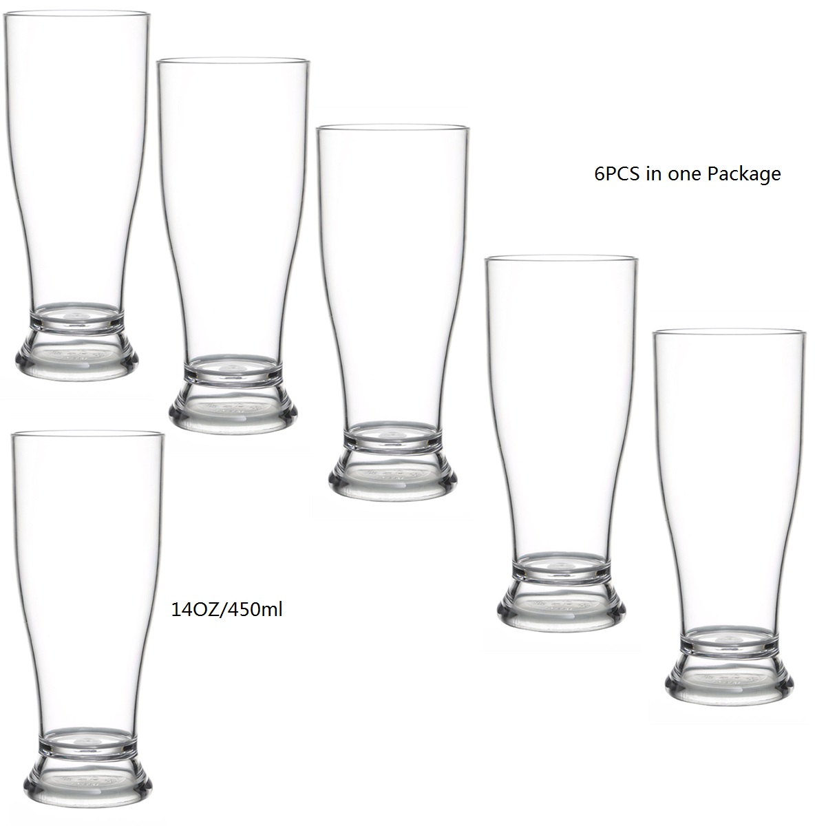 1/2/4/6 Stück BPA-freie Kunsts – Wine Beer And Liquor Bewertung und Preis