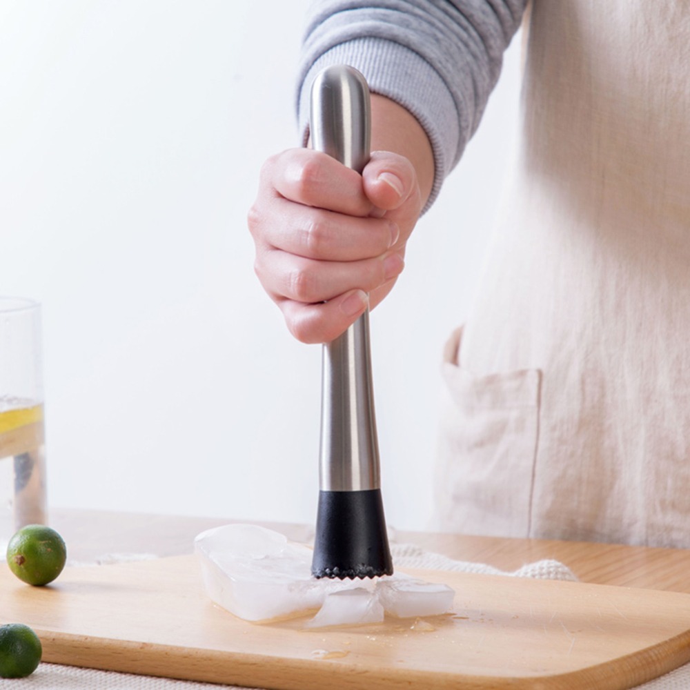 Robuster Eiszerkleinerer mit L – Muddler Cocktail Bar Bewertung und Preis