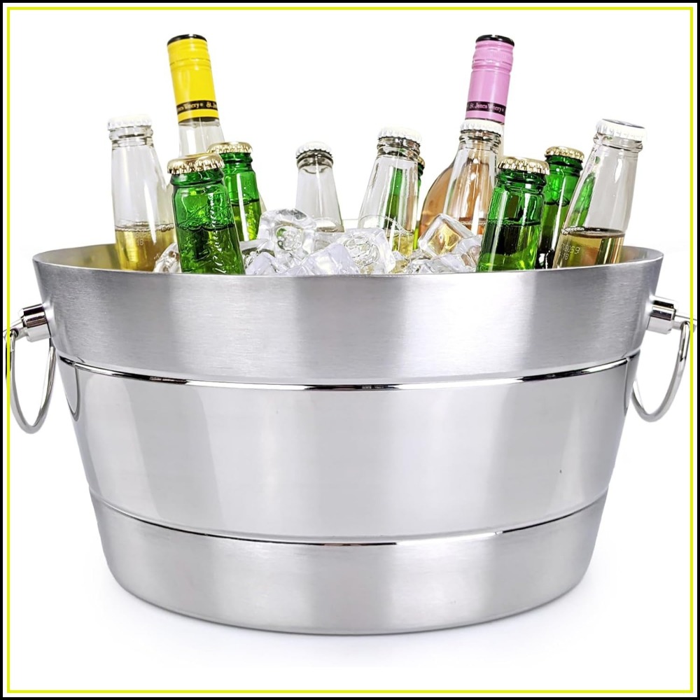 Doppelwandiger Edelstahl-Eiskü – Wine Beer Images Bewertung und Preis