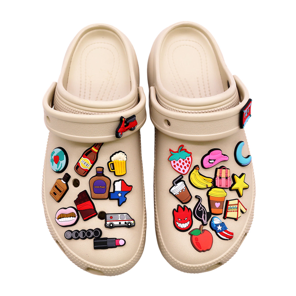 1 Stück Neuartige Schuh-Charms – Wine X Beer Bewertung und Preis
