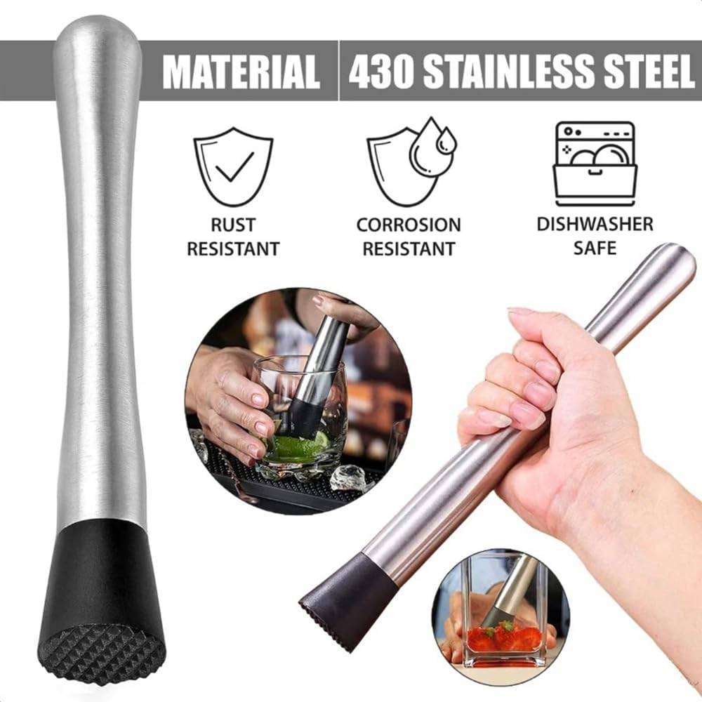 Cocktail Muddler Bar-Tool-Set  – Muddler Cocktail Bar Bewertung und Preis