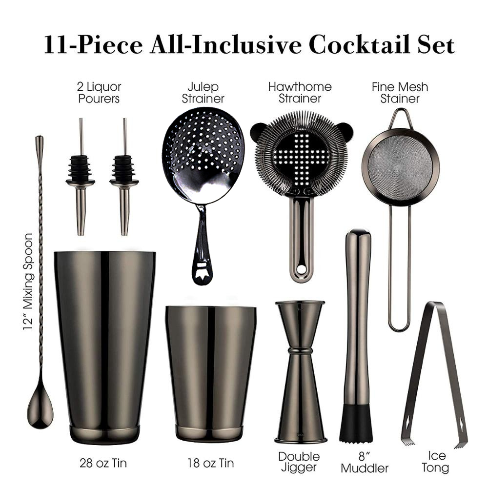 Cocktail-Shaker-Bar-Set: 2 bes – Muddler Cocktail Bar Bewertung und Preis