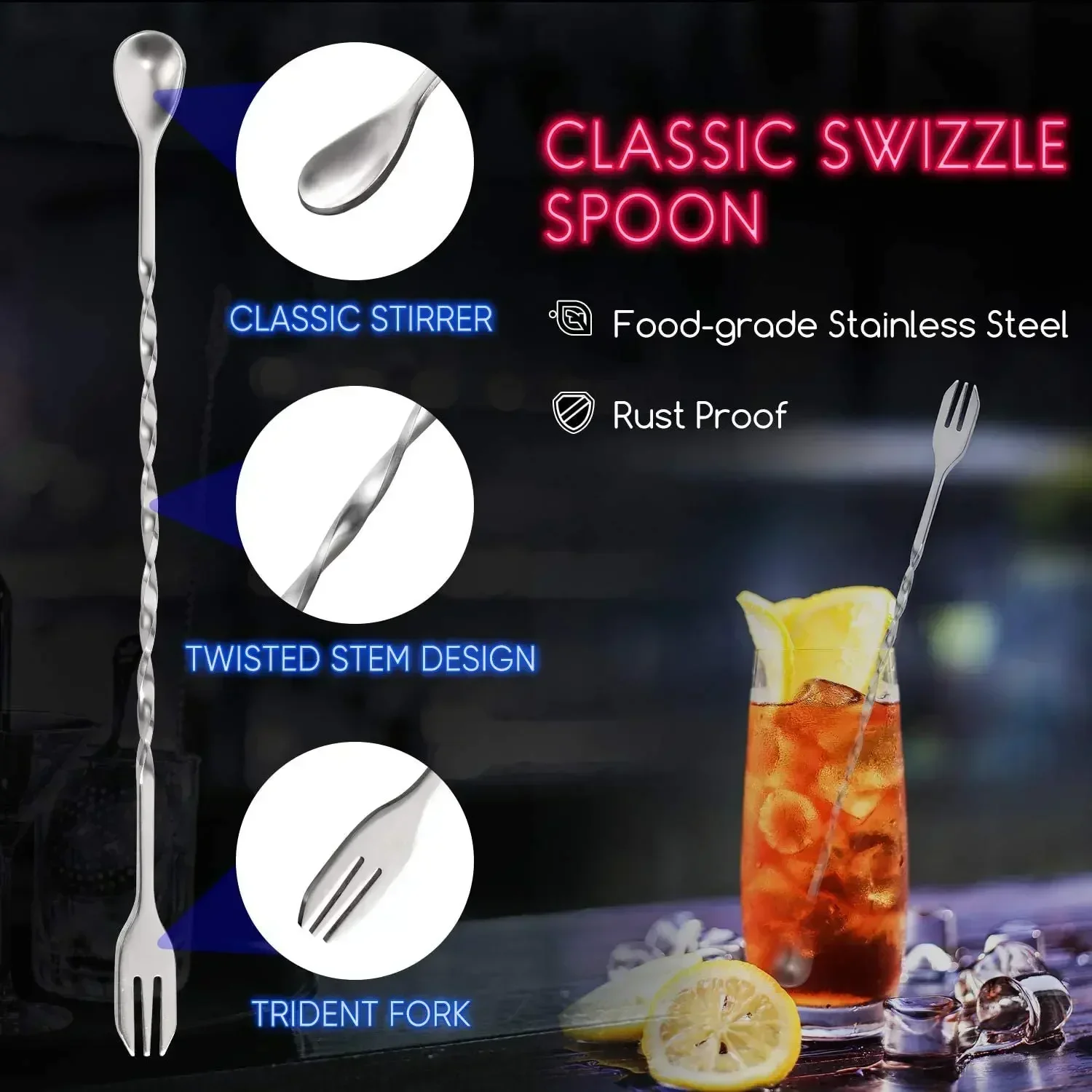 Cocktail-Stößel-Set aus Edelst – Muddler Cocktail Bar Bewertung und Preis