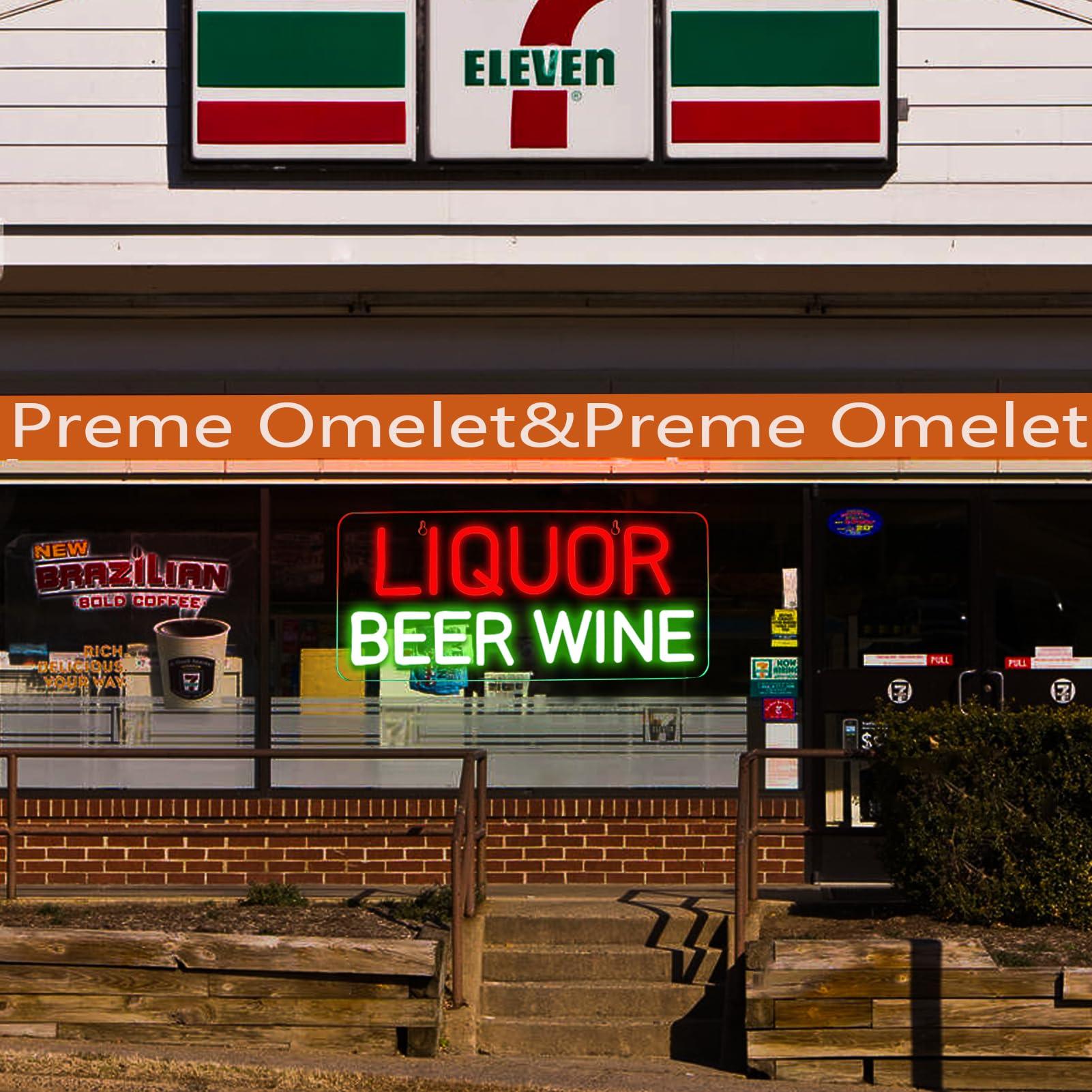 Neon-Schilder für Likör, Bier  – Wine Beer Store Bewertung und Preis
