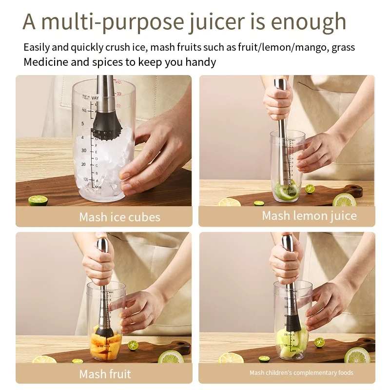 Edelstahl Crushed Ice Hammer M – Muddler Cocktail Bar Bewertung und Preis