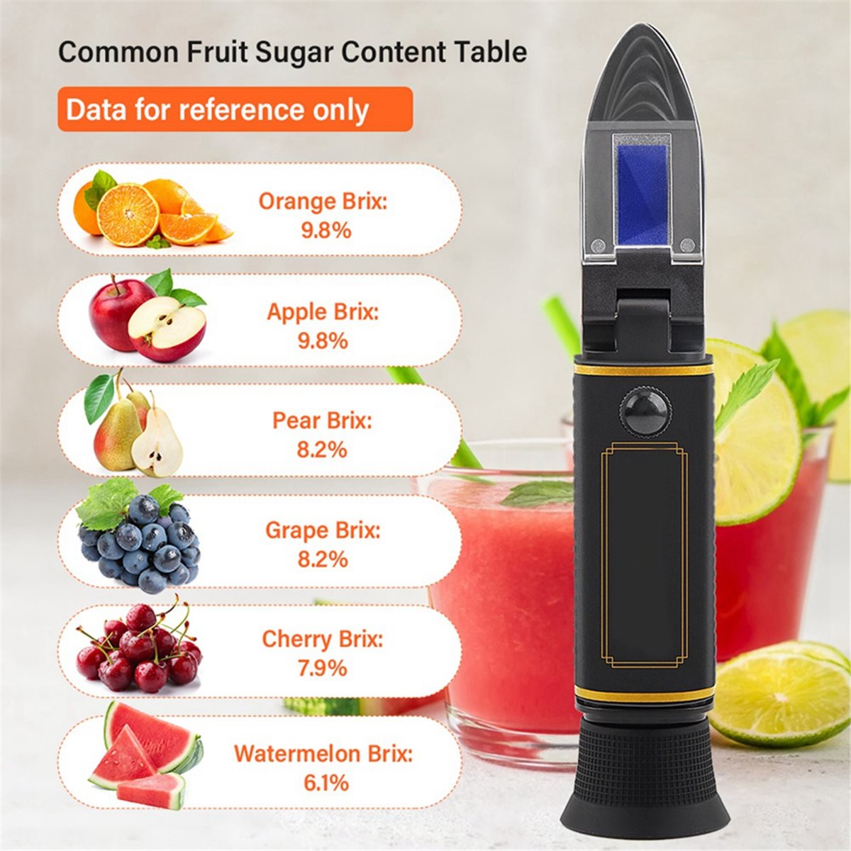 DT81 Brix-Refraktometer 0-32%  – Wine Beer Food Bewertung und Preis